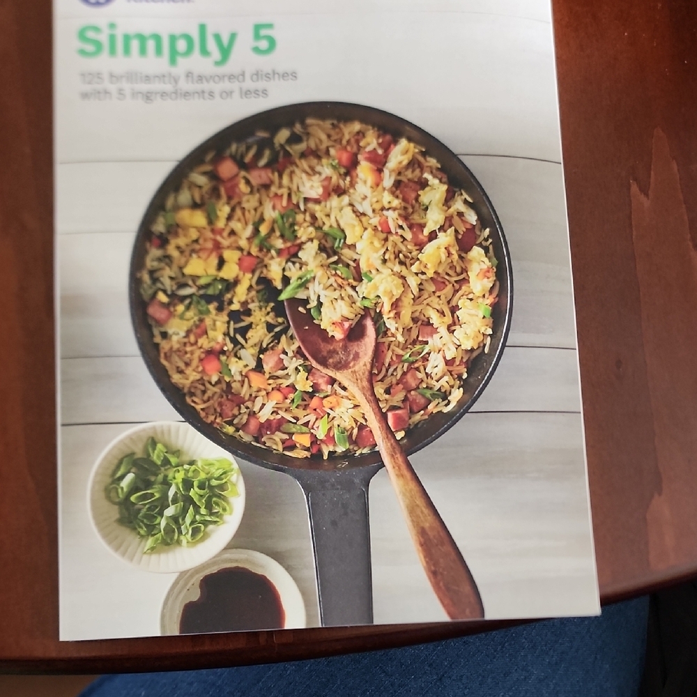 Weight Watchers Black Kitchen Cookbooks